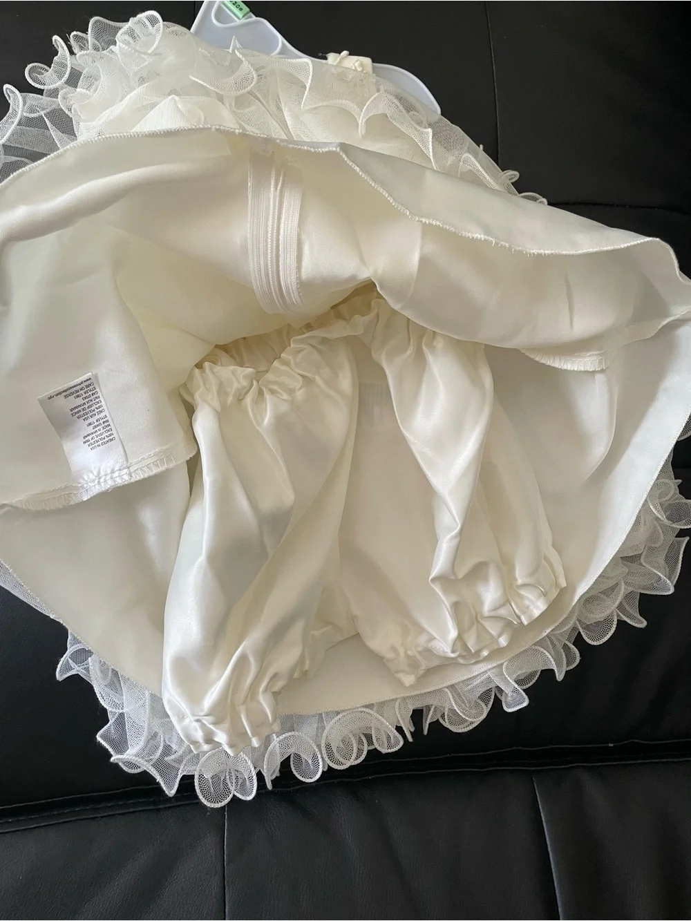 Monsoon Ivory Beaded Tulle Party Dress
